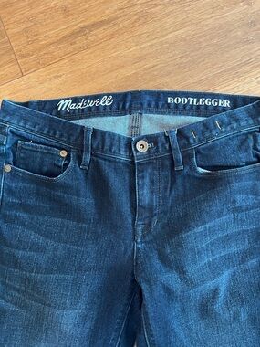 Madewell Bootlegger Jeans Dark Rinse W28 x L32